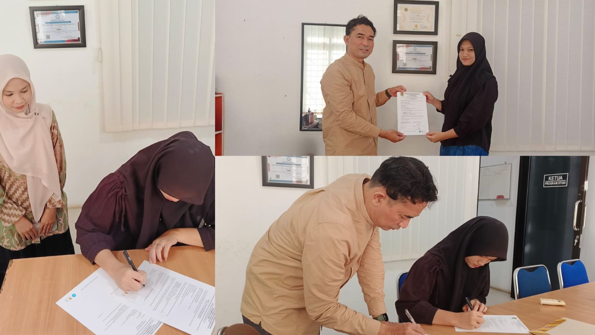 Prodi Kimia Salurkan Beasiswa Cemara Fondation ke Mahasiswa