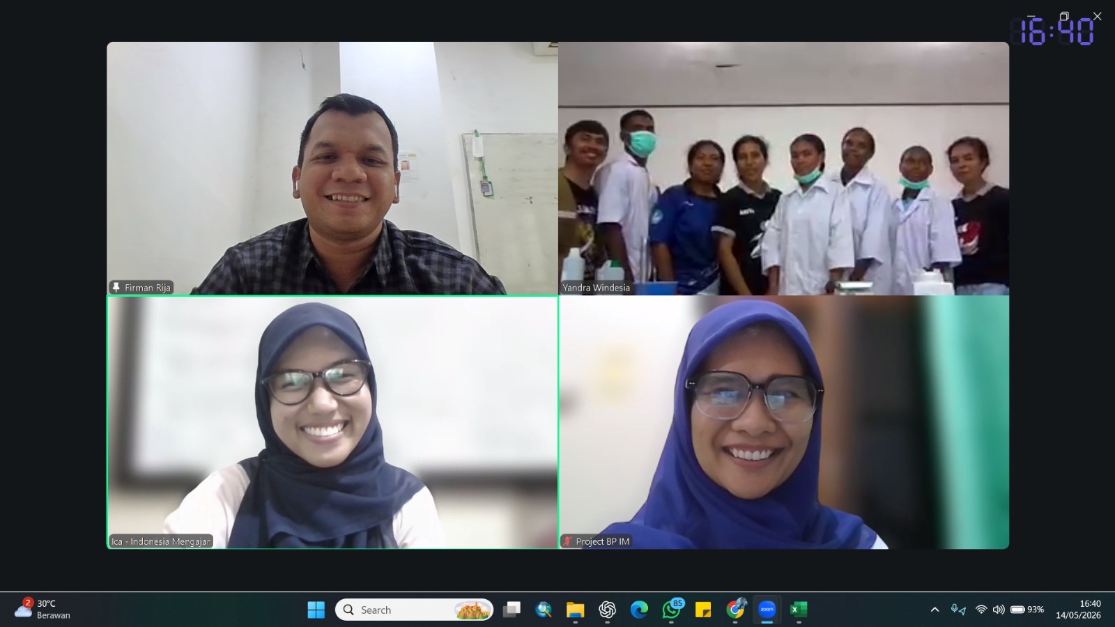 Laboran Biologi Sebagai Narasumber dalam Pelatihan Inovasi STEM ke Guru dan Siswa SMAN Saengga Teluk Bintuni Papua Barat