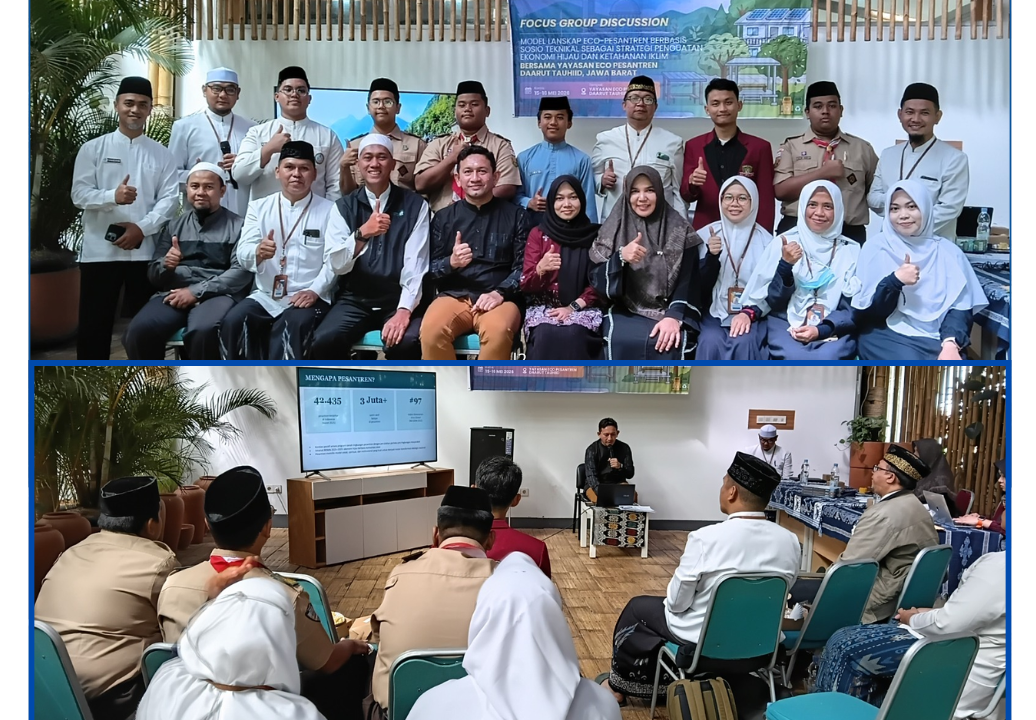 Tim Peneliti UIN Ar-Raniry Gelar FGD dan Observasi Riset Eco-Pesantren di Daarut Tauhiid Bandung