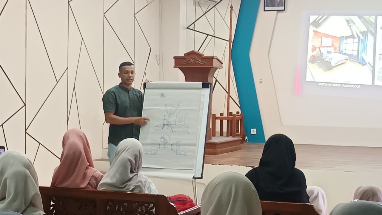 Prodi Arsitektur UIN Ar-Raniry Selenggarakan Workshop Sketsa Dasar bagi Mahasiswa
