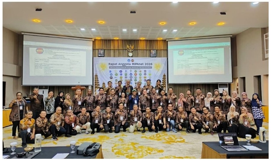 Dekan FST UIN Ar-Raniry Ikuti Rapat Kerja MIPAnet 2026 di Bali