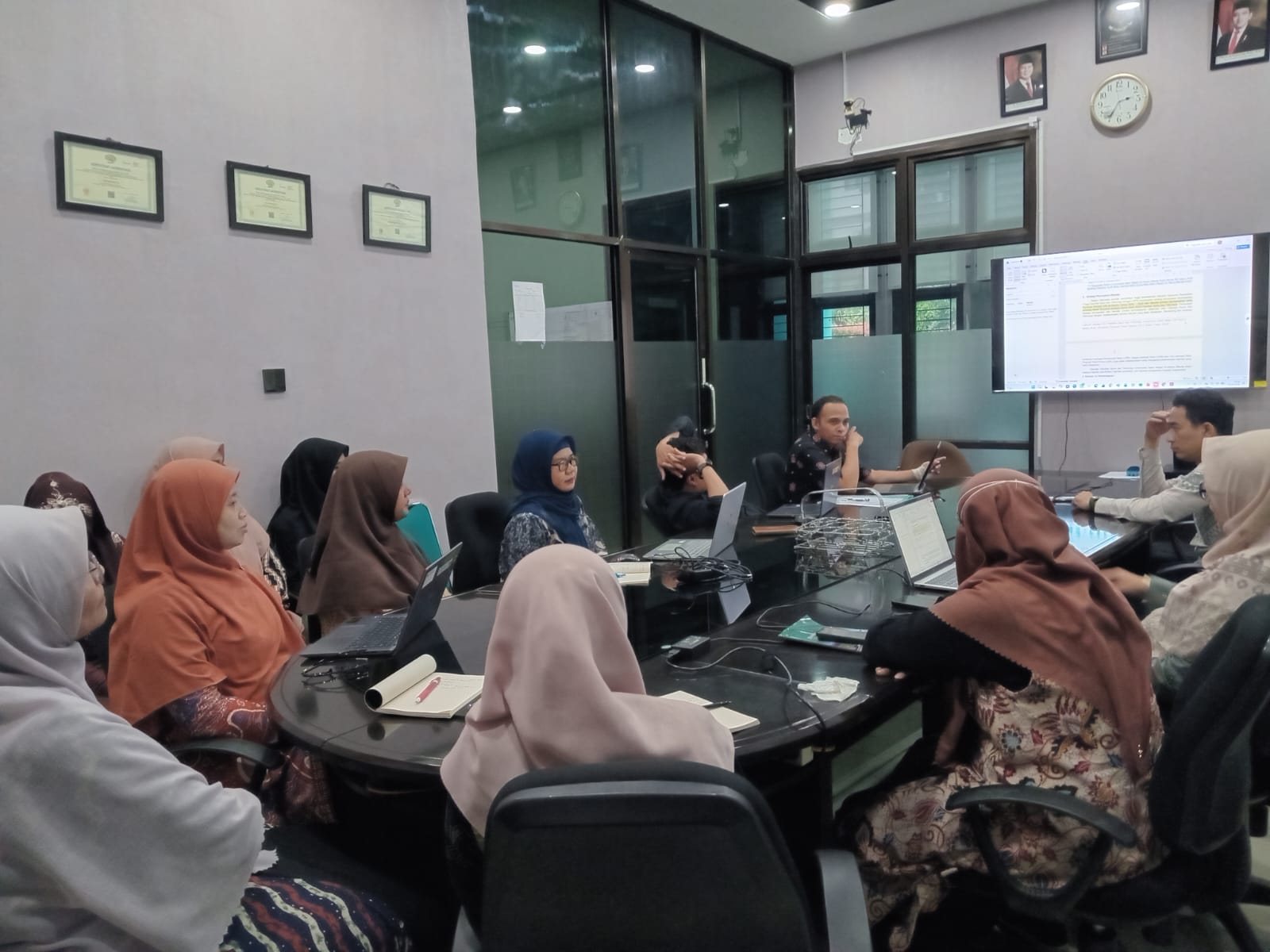 FST UIN Ar-Raniry Mantapkan Kesiapan Akreditasi Prodi Kimia